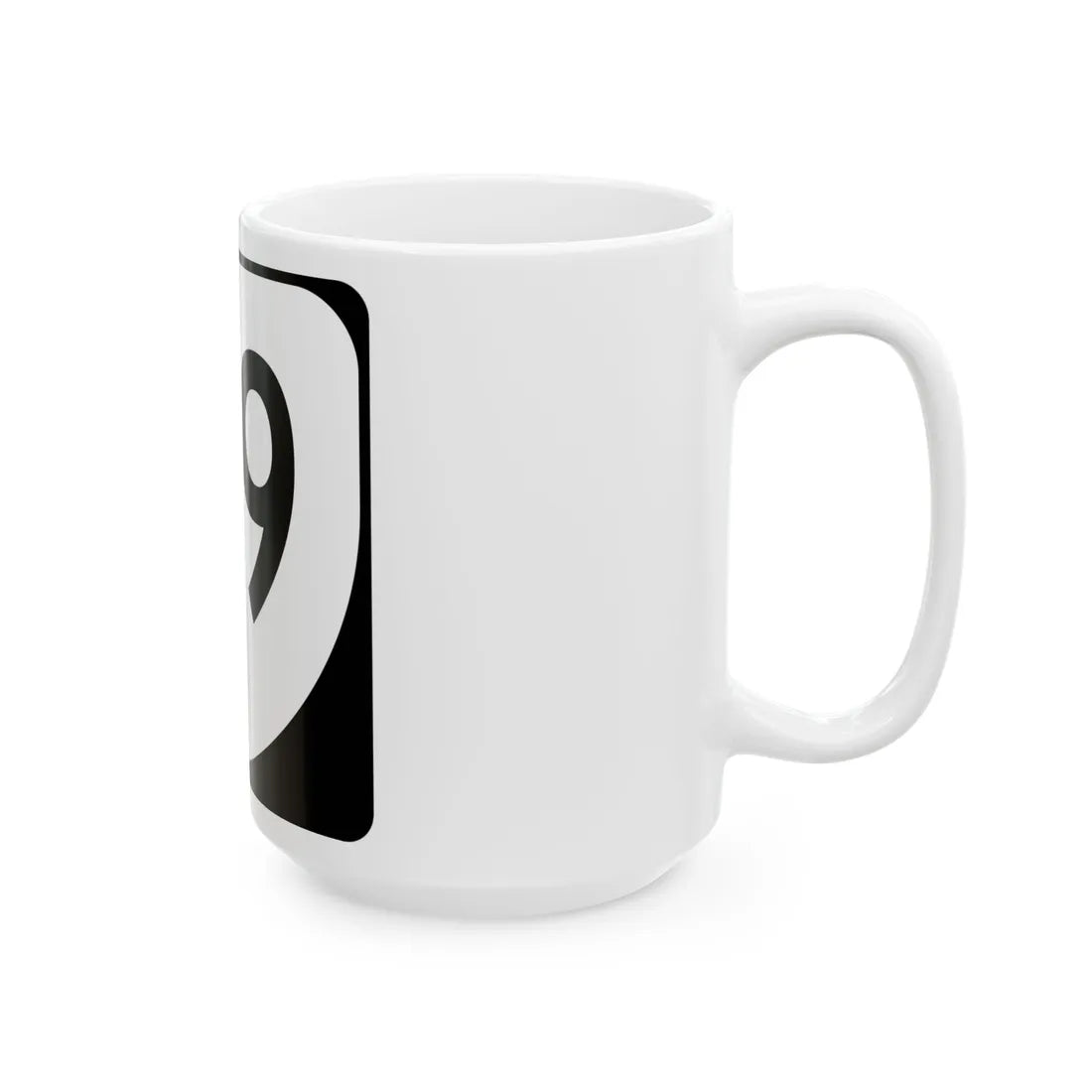 Virginia 69 (Virginia) (Road Sign) White Coffee Mug - Go Mug Yourself