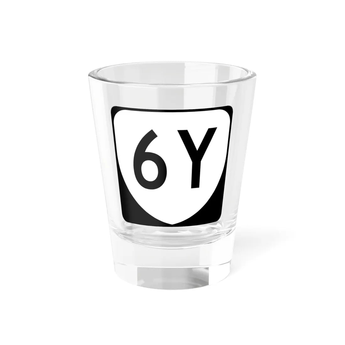 Virginia 6Y (Virginia) (Road Sign) Shot Glass 1.5oz 1.5oz - Go Mug Yourself