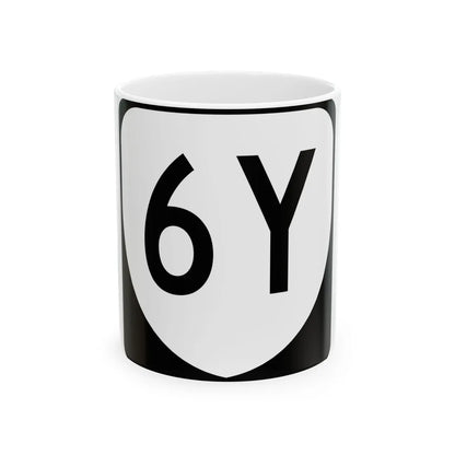 Virginia 6Y (Virginia) (Road Sign) White Coffee Mug 11oz - Go Mug Yourself