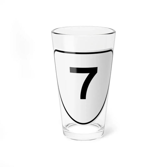 Virginia 7 1956 (Virginia) (Road Sign) Pint Glass 16oz 16oz - Go Mug Yourself