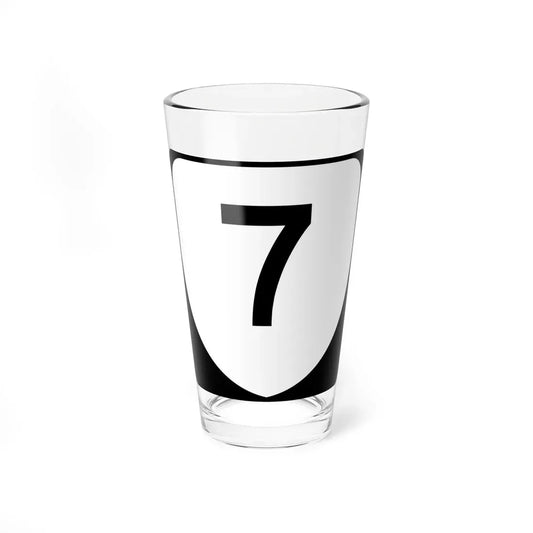 Virginia 7 (Virginia) (Road Sign) Pint Glass 16oz 16oz - Go Mug Yourself