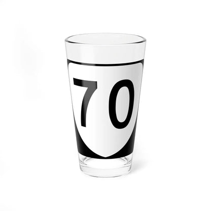 Virginia 70 (Virginia) (Road Sign) Pint Glss 16oz 16oz - Go Mug Yourself