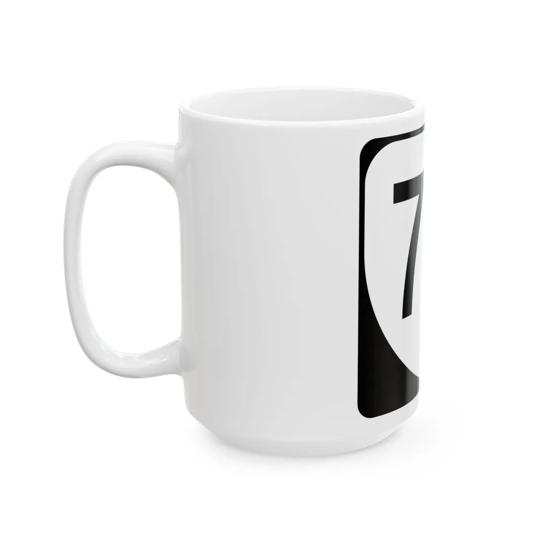 Virginia 70 (Virginia) (Road Sign) White Coffee Mug - Go Mug Yourself