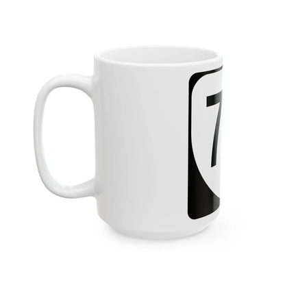 Virginia 70 (Virginia) (Road Sign) White Coffee Mug - Go Mug Yourself