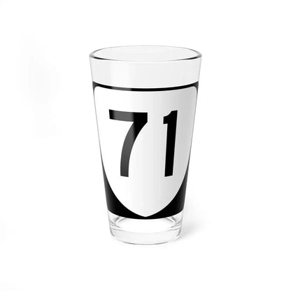 Virginia 71 (Virginia) (Road Sign) Pint Glass 16oz 16oz - Go Mug Yourself