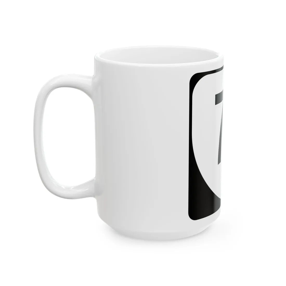 Virginia 71 (Virginia) (Road Sign) White Coffee Mug - Go Mug Yourself