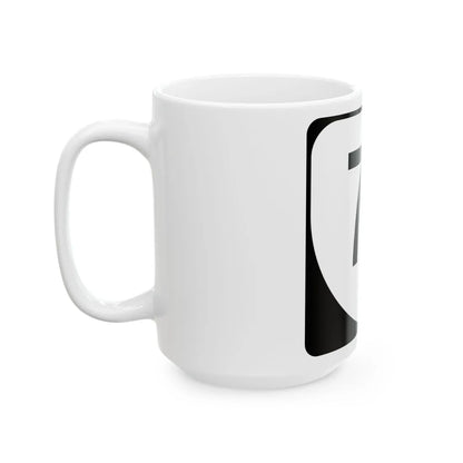 Virginia 71 (Virginia) (Road Sign) White Coffee Mug - Go Mug Yourself
