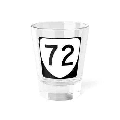 Virginia 72 (Virginia) (Road Sign) Shot Glass 1.5oz 1.5oz - Go Mug Yourself