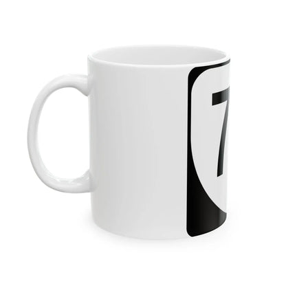 Virginia 72 (Virginia) (Road Sign) White Coffee Mug - Go Mug Yourself