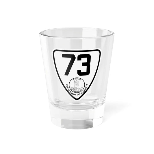 Virginia 73 1924 (Virginia) (Road Sign) Shot Glass 1.5oz 1.5oz - Go Mug Yourself