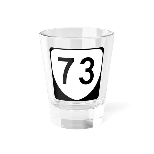 Virginia 73 (Virginia) (Road Sign) Shot Glass 1.5oz 1.5oz - Go Mug Yourself