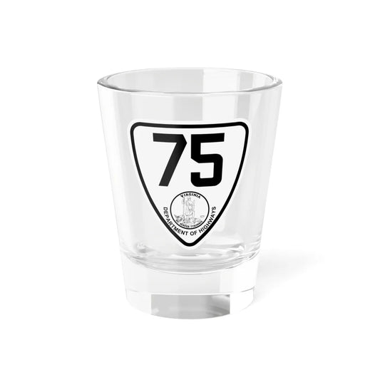 Virginia 75 1924 (Virginia) (Road Sign) Shot Glass 1.5oz 1.5oz - Go Mug Yourself