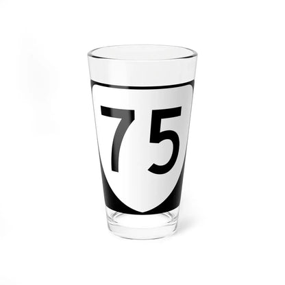 Virginia 75 (Virginia) (Road Sign) Pint Glass 16oz 16oz - Go Mug Yourself