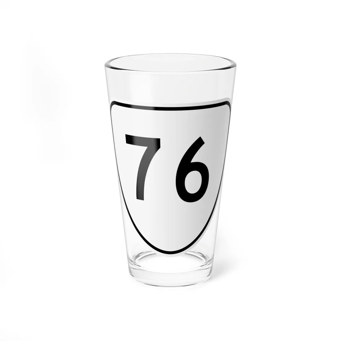 Virginia 76 1956 (Virginia) (Road Sign) Pint Glss 16oz 16oz - Go Mug Yourself
