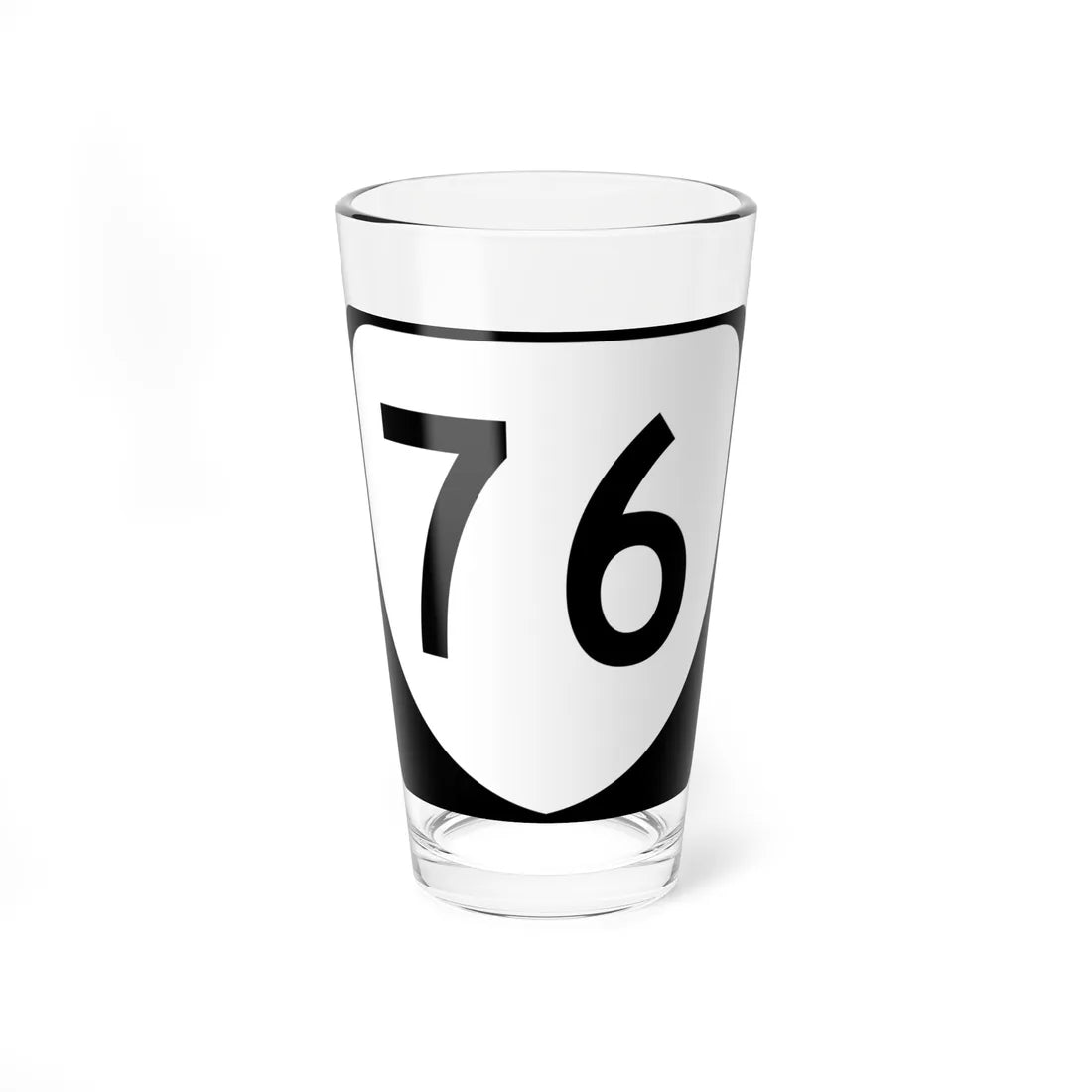 Virginia 76 (Virginia) (Road Sign) Pint Glss 16oz 16oz - Go Mug Yourself