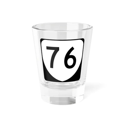 Virginia 76 (Virginia) (Road Sign) Shot Glass 1.5oz 1.5oz - Go Mug Yourself