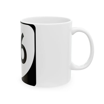 Virginia 76 (Virginia) (Road Sign) White Coffee Mug - Go Mug Yourself