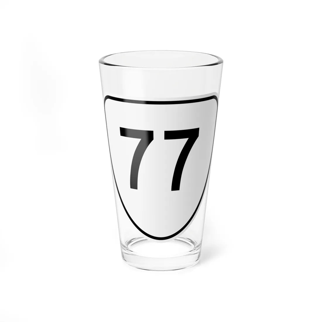 Virginia 77 1956 (Virginia) (Road Sign) Pint Glss 16oz 16oz - Go Mug Yourself