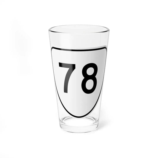 Virginia 78 1956 (Virginia) (Road Sign) Pint Glass 16oz 16oz - Go Mug Yourself