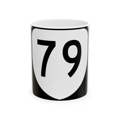 Virginia 79 (Virginia) (Road Sign) White Coffee Mug 11oz - Go Mug Yourself