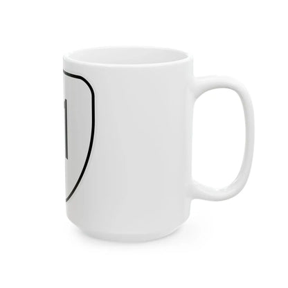 Virginia 81 1956 (Virginia) (Road Sign) White Coffee Mug - Go Mug Yourself