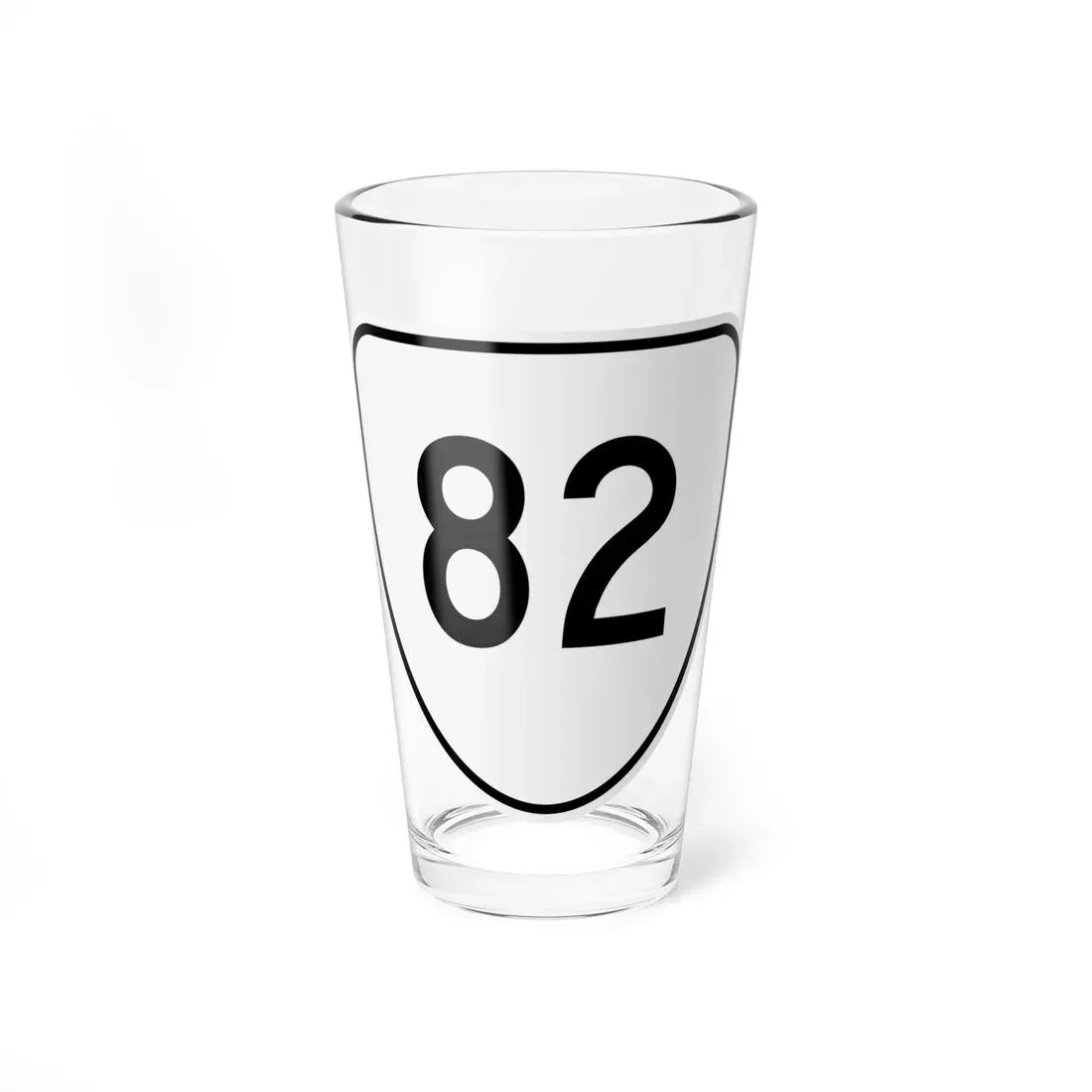Virginia 82 1956 (Virginia) (Road Sign) Pint Glass 16oz 16oz - Go Mug Yourself