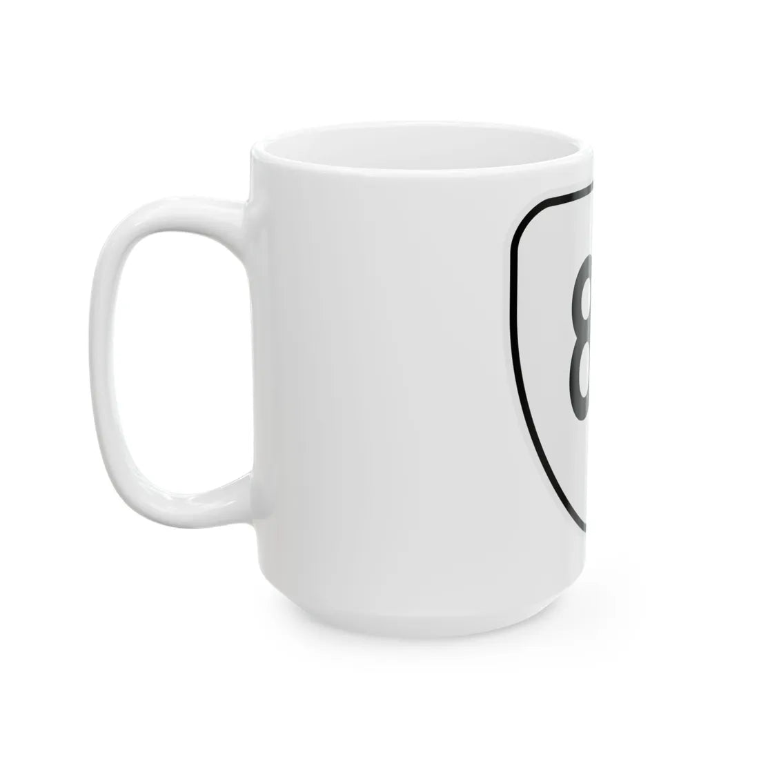 Virginia 82 1956 (Virginia) (Road Sign) White Coffee Mug - Go Mug Yourself