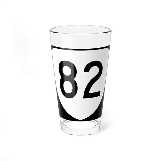 Virginia 82 (Virginia) (Road Sign) Pint Glass 16oz 16oz - Go Mug Yourself