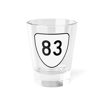 Virginia 83 1956 (Virginia) (Road Sign) Shot Glass 1.5oz 1.5oz - Go Mug Yourself