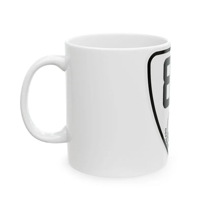 Virginia 84 1924 (Virginia) (Road Sign) White Coffee Mug - Go Mug Yourself