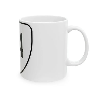 Virginia 84 1956 (Virginia) (Road Sign) White Coffee Mug - Go Mug Yourself