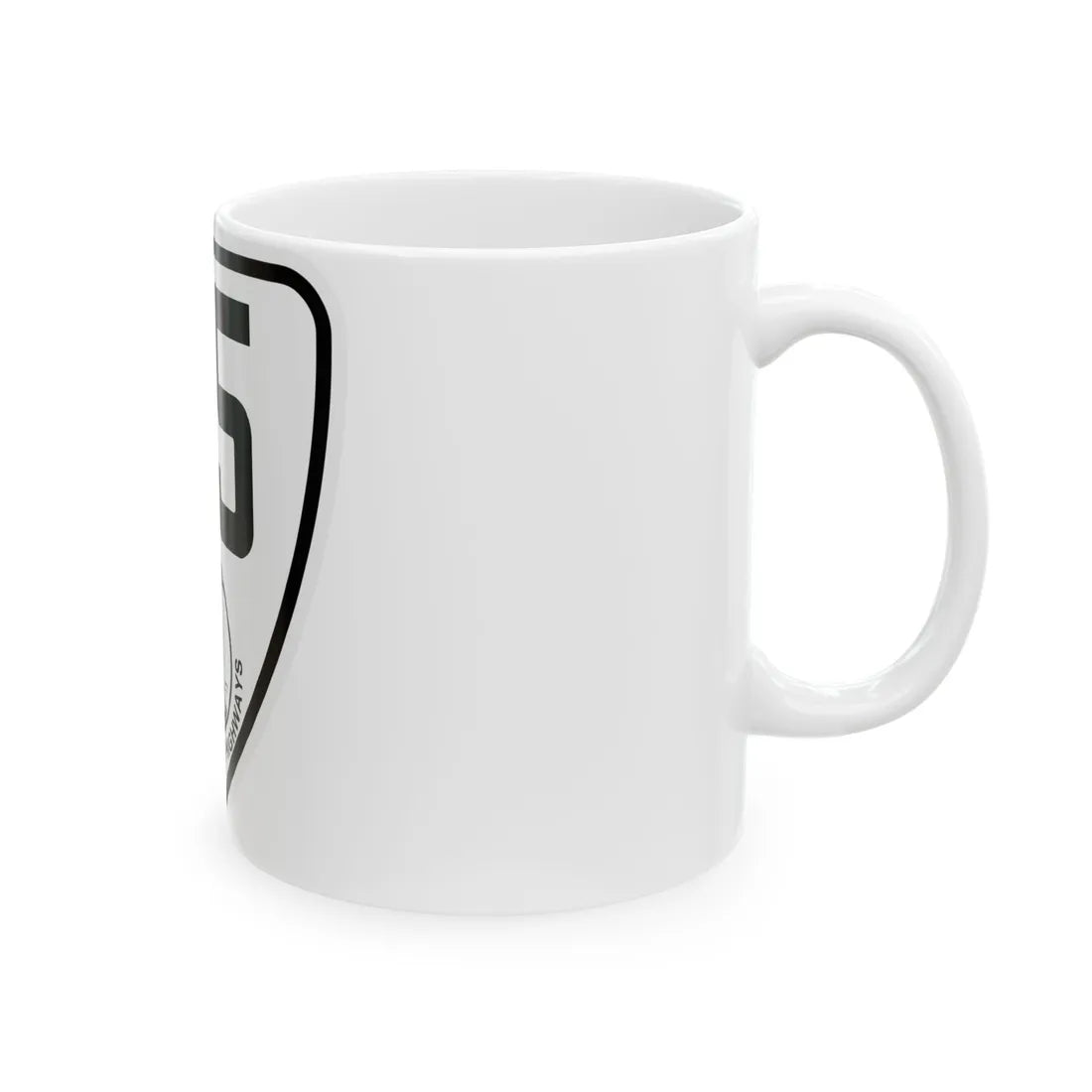 Virginia 85 1924 (Virginia) (Road Sign) White Coffee Mug - Go Mug Yourself