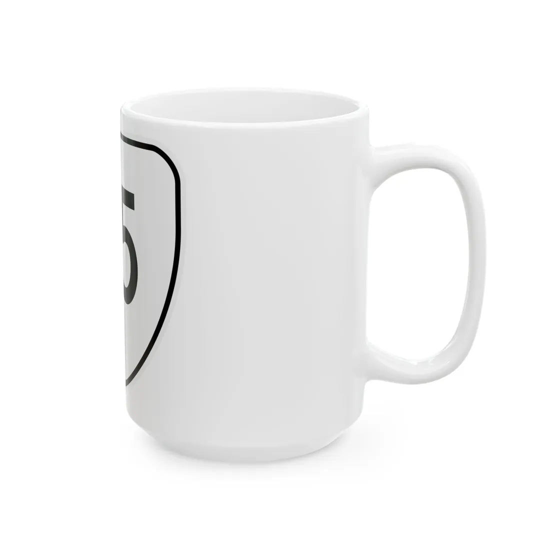 Virginia 85 1956 (Virginia) (Road Sign) White Coffee Mug - Go Mug Yourself