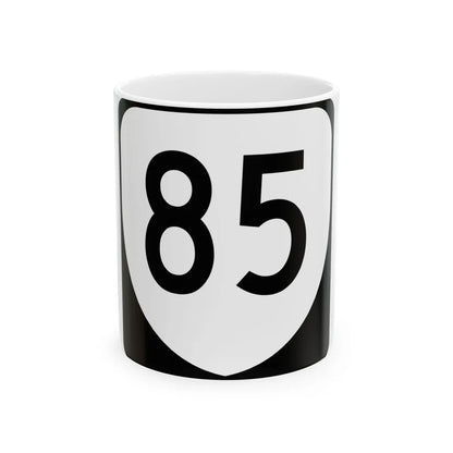 Virginia 85 (Virginia) (Road Sign) White Coffee Mug 11oz - Go Mug Yourself