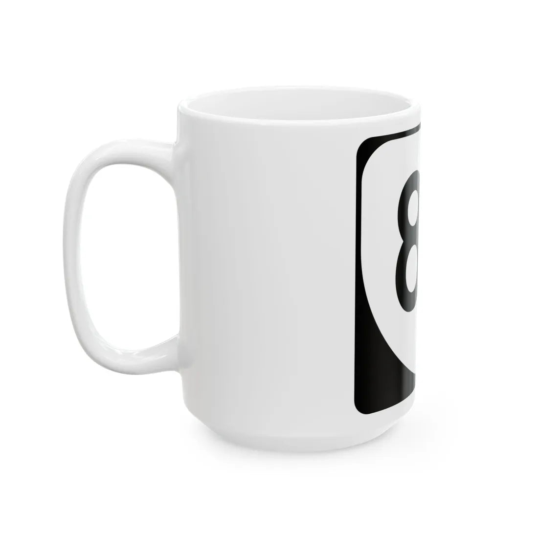 Virginia 85 (Virginia) (Road Sign) White Coffee Mug - Go Mug Yourself
