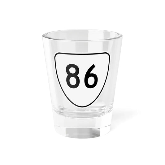 Virginia 86 1956 (Virginia) (Road Sign) Shot Glass 1.5oz 1.5oz - Go Mug Yourself