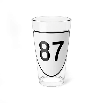 Virginia 87 1956 (Virginia) (Road Sign) Pint Glass 16oz 16oz - Go Mug Yourself