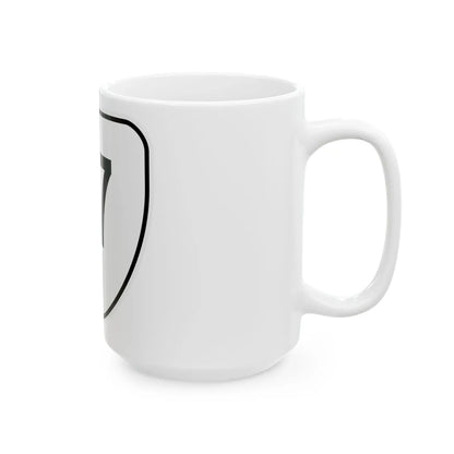 Virginia 87 1956 (Virginia) (Road Sign) White Coffee Mug - Go Mug Yourself