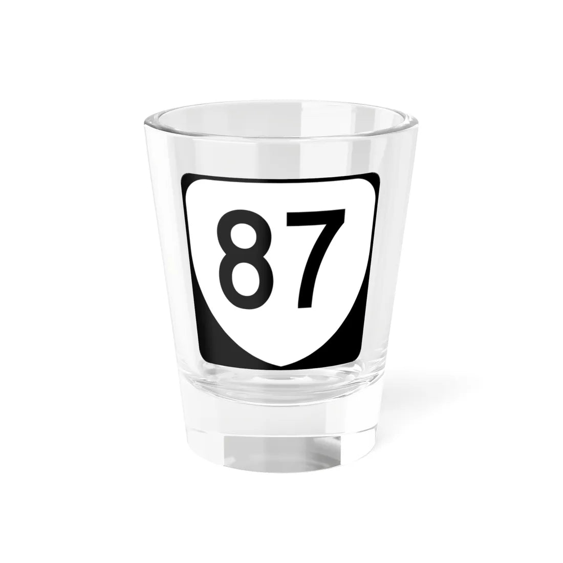 Virginia 87 (Virginia) (Road Sign) Shot Glass 1.5oz 1.5oz - Go Mug Yourself