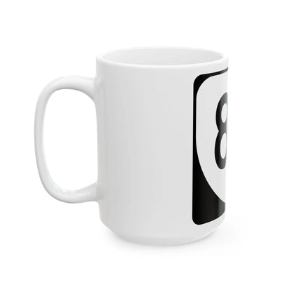 Virginia 87 (Virginia) (Road Sign) White Coffee Mug - Go Mug Yourself