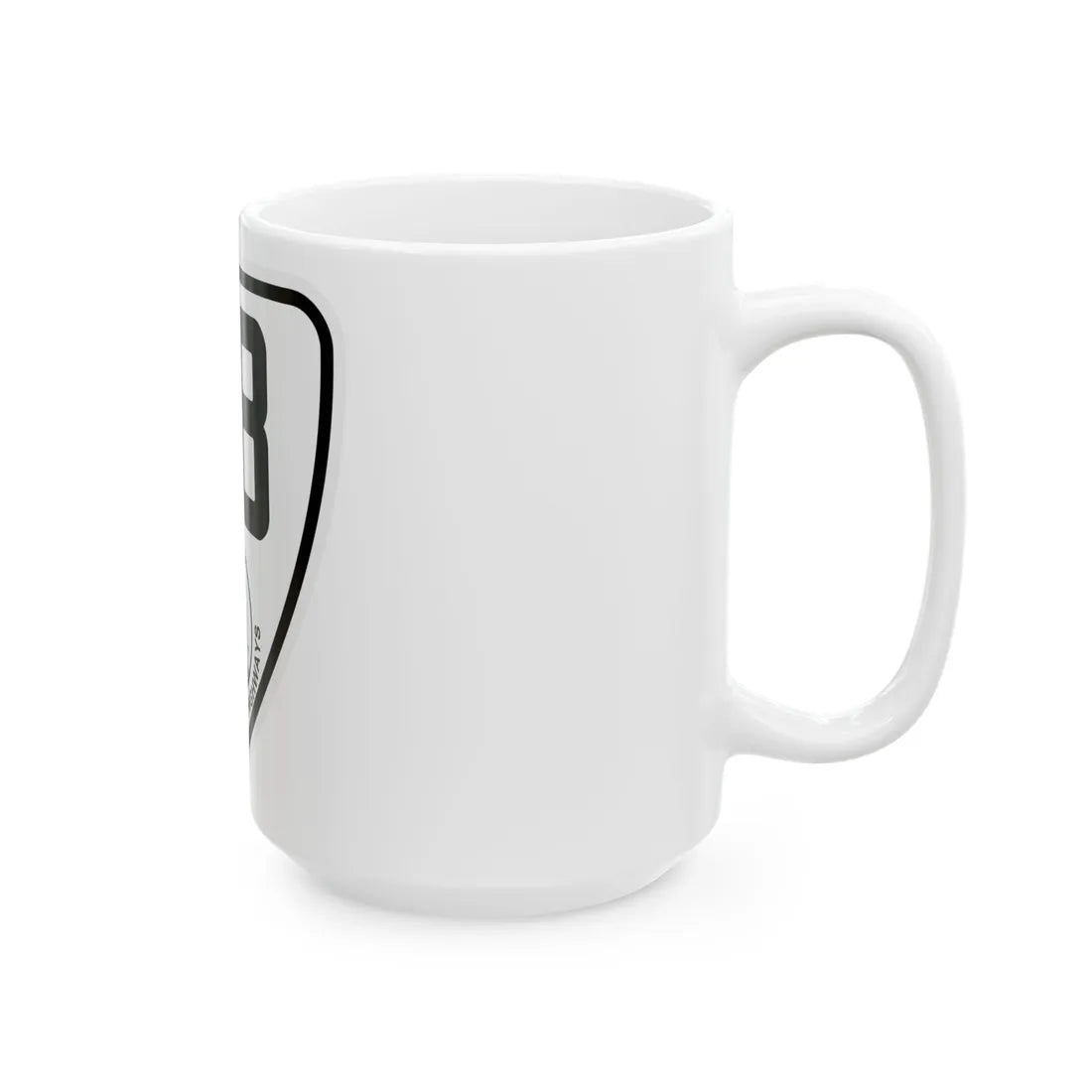 Virginia 88 1924 (Virginia) (Road Sign) White Coffee Mug - Go Mug Yourself