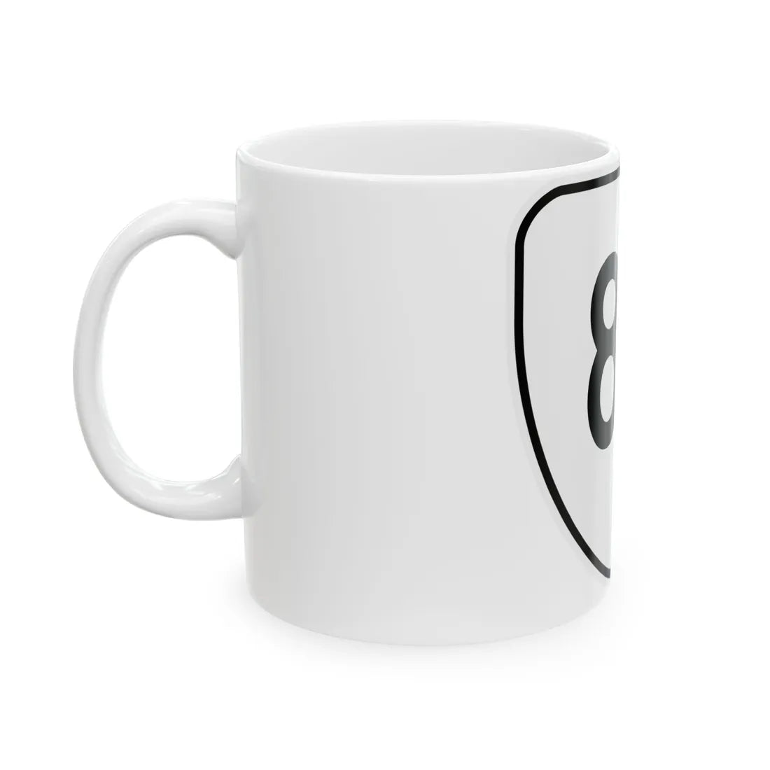 Virginia 88 1956 (Virginia) (Road Sign) White Coffee Mug - Go Mug Yourself