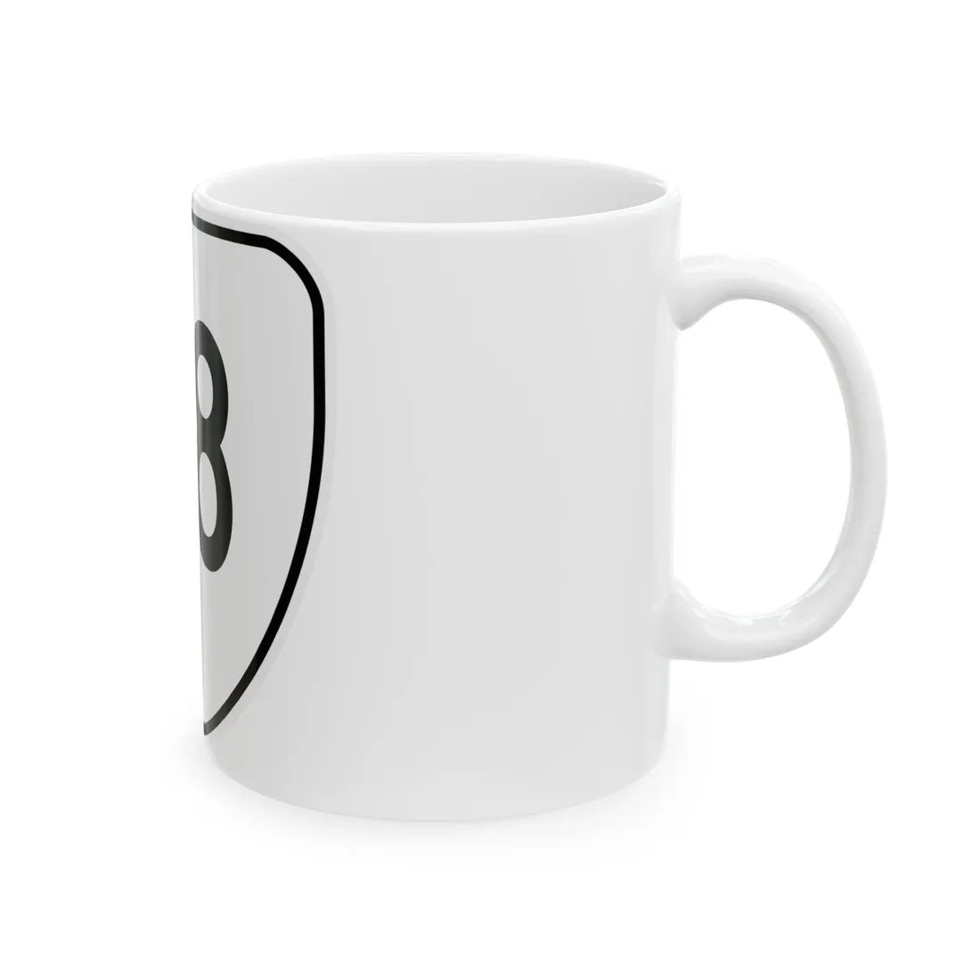 Virginia 88 1956 (Virginia) (Road Sign) White Coffee Mug - Go Mug Yourself