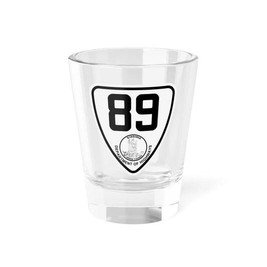 Virginia 89 1924 (Virginia) (Road Sign) Shot Glass 1.5oz 1.5oz - Go Mug Yourself