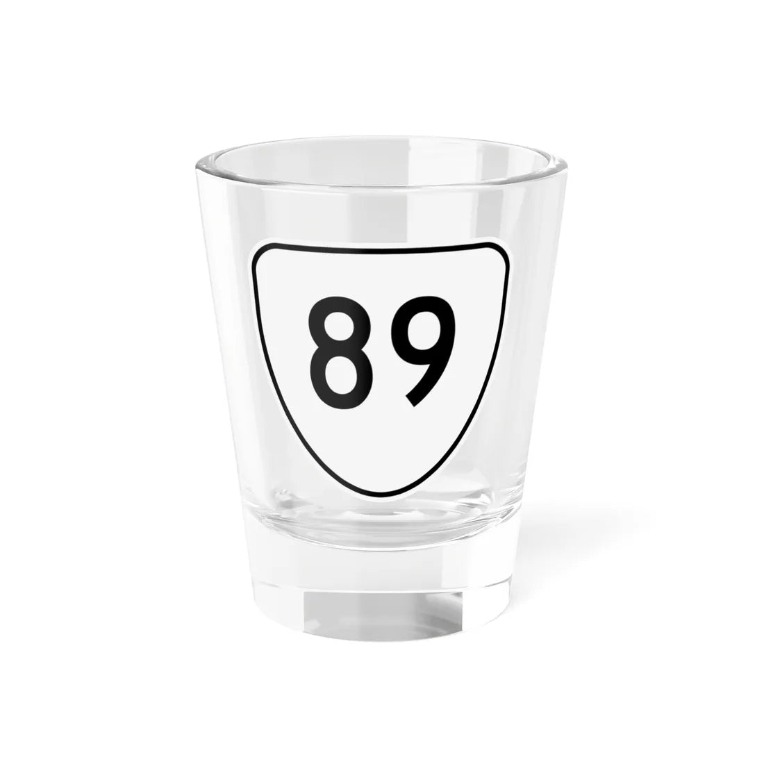 Virginia 89 1956 (Virginia) (Road Sign) Shot Glass 1.5oz 1.5oz - Go Mug Yourself