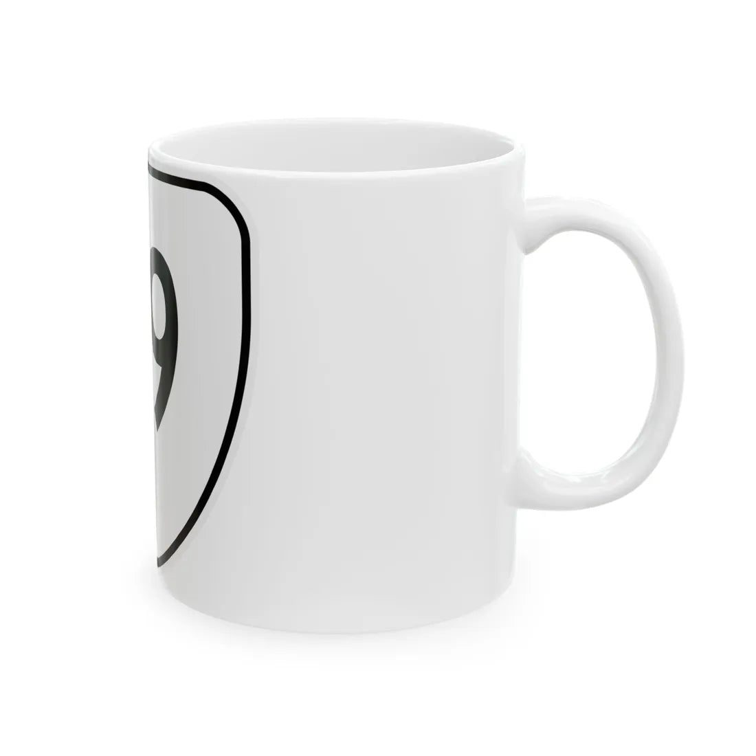 Virginia 89 1956 (Virginia) (Road Sign) White Coffee Mug - Go Mug Yourself