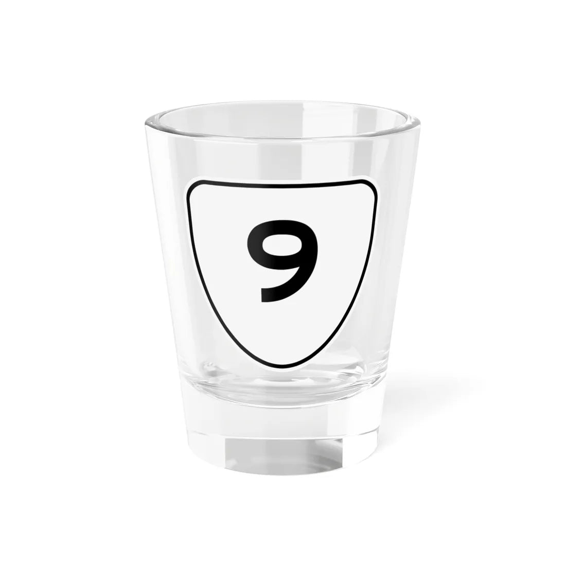 Virginia 9 1956 (Virginia) (Road Sign) Shot Glass 1.5oz 1.5oz - Go Mug Yourself