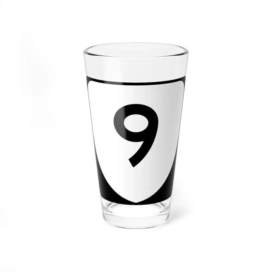 Virginia 9 (Virginia) (Road Sign) Pint Glass 16oz 16oz - Go Mug Yourself