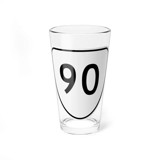 Virginia 90 1956 (Virginia) (Road Sign) Pint Glass 16oz 16oz - Go Mug Yourself