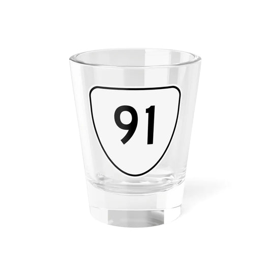 Virginia 91 1956 (Virginia) (Road Sign) Shot Glass 1.5oz 1.5oz - Go Mug Yourself